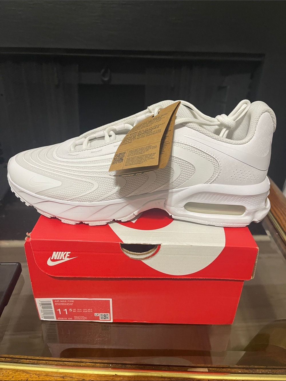 Nike White Men's Air Max Low-Top Sneaker